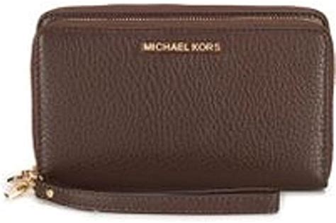 michael kors adele double zip wallet|Michael Kors double zip wristlet.